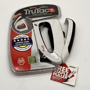 NEW Arrow Fastener TT21 TruTac Staple Gun Crafts Upholstery Repairs